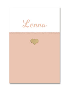 Geboortekaartje Lenna - Voorkant