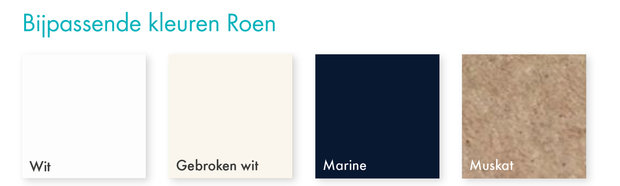 Bijpassende kleuren Roen