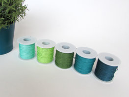 Waxkoord groentinten