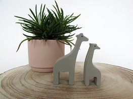Betonnen giraffen Betonnen giraffen