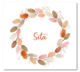 Geboortekaartje Sita Geboortekaartje Sita