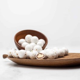 Sugar choops goud gespikkeld