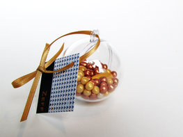 Plastic bal transparant