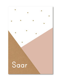 Geboortekaartje Saar