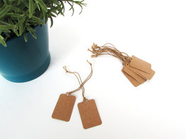 Rechthoekig label kraft