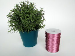 Satijnkoord rose gold